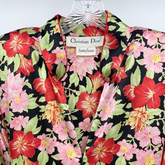 Christian Dior Vintage Dressing Gown - Picture 7 of 8